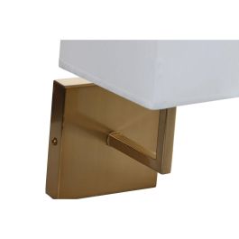 Aplique de Pared DKD Home Decor Blanco Negro Dorado 50 W 220 V 15 x 19 x 27 cm 15 x 19 x 30 cm (2 Unidades)
