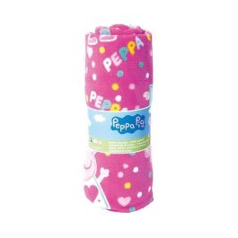 Manta Peppa Pig Cosy Corner Rosa (95 x 150 cm) Manta Peppa Pig Cosy Corner Rosa (95 x 150 cm)