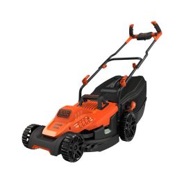 Black+Decker Cortacésped 1600W 38cm bemw471bh-qs, Sistema E-Drive, Bolsa 45L