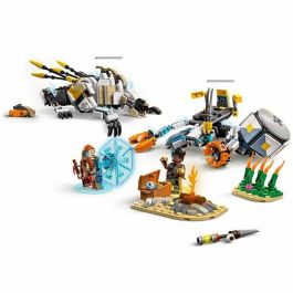 Lego Horizon Adventures 77037 Aloy y Varl contra Testudien y Sawtooth - Juego de Construcción para Niños y Niñas a Partir de 9 Años