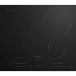 Placa de inducción GRUNDIG - 4 fuegos - 60 cm - GIEI627474PN Precio: 395.95000005. SKU: B1KNT7JG7J