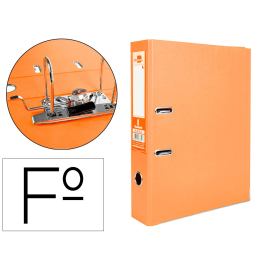 Liderpapel Archivador de Palanca Folio Documenta Forrado PVC Rado Lomo 75mm Naranja con Compresor Precio: 13.50000025. SKU: B19DZDYWQQ