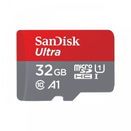 SanDisk Tarjeta de Memoria Ultra 32GB SD HC UHS-I SDXC/ Clase 10/ 120MBs SDSDUN4-032G-GN6IN