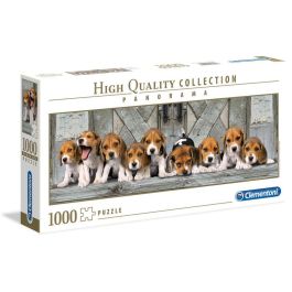Clementoni Puzzle Panorama Beagles 1000 Piezas 98x33cm