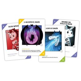 Unstable Unicorns Juego de Mesa Dragones Expansion Cartas Español 54 Cartas 2-8 Jugadores 8+ Años