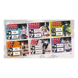 Naruto Ninja Arena Genin Juego de Mesa Expansion Rock Lee Tenten Hinata Kiba Temari Gaara Naruto Sasuke Sakura Shikamaru