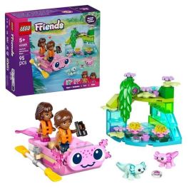 Lego Friends Juego de Construcción Aventuras en el Barco-Ajolote, Edad Mínima Recomendada: 6 Años