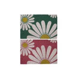 Felpudo Basicos DKD Home Decor Verde Menta Rosa 40 x 0.5 x 60 cm (2 Unidades) Precio: 14.9000005. SKU: B12S2WZPZM