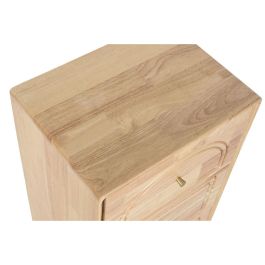 DKD Home Decor Cajonera Scandi Natural Qingyue Madera de Hevea 40 x 98 x 30 cm