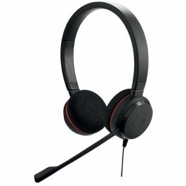 Auriculares con Micrófono Jabra EVOLVE 20 Negro