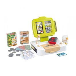 Smoby - Caja registradora - 30 accesorios incluidos - Calculadora y Escáner con sonido y luz - A partir de 3 años