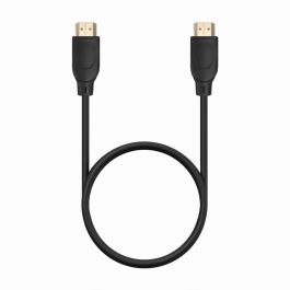 AISENS - CABLE HDMI V2.0 PREMIUM ALTA VELOCIDAD / HEC 4K@60HZ 18GBPS, A/M-A/M, NEGRO, 0.5M Precio: 1.90000008. SKU: B1FWJGF7HB