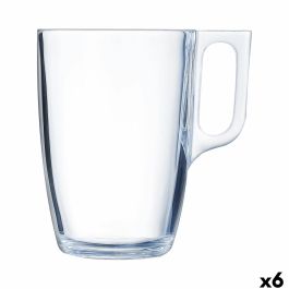 Taza Mug Luminarc Nuevo Transparente 400 ml (6 Unidades)