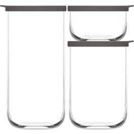 Lav Set 3 Botes con Tapa - 380 cc, 1L y 1.4L - Colección Duo (6 Cajas)