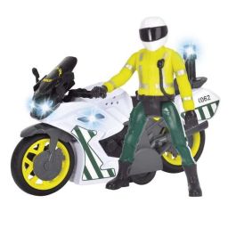 Moto fricción guardia civil con figura, luz y sonido 17 cm Moto fricción guardia civil con figura, luz y sonido 17 cm