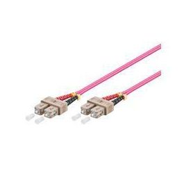 MicroConnect Optical Fibre Cable, SC-SC, Multimode, Duplex OM4 (Erica Violet), 1m Precio: 5.89000049. SKU: B1FE8XLXZQ