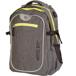 Mochila Infantil Wheel Bee Revolution, 46 cm, 30 litros, Gris - 950022