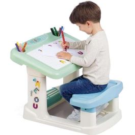 Pupitre con banco pupitre activity con gran superficie de trabajo 57x72x49 cm Pupitre con banco pupitre activity con gran superficie de trabajo 57x72x49 cm