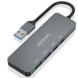 Hub USB 3.2 Aisens A106-0696/ 2xUSB/ 2xUSB Tipo-C/ Gris Precio: 18.49999976. SKU: B1JHQLH4Q6