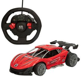 Coche Radio Control Speed & Go 22 x 7 x 11 cm 1:16 Rojo 6 Unidades Coche Radio Control Speed & Go 22 x 7 x 11 cm 1:16 Rojo 6 Unidades
