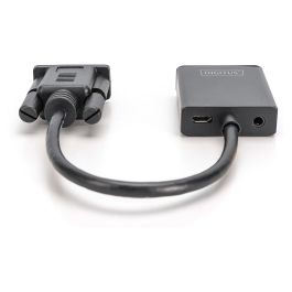 Digitus Convertidor VGA a HDMI Full HD 1080p Negro Precio: 53.99000035. SKU: B1GSQ8CGED