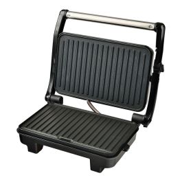 Edm Sandwichera Doble Grill 1500 W Cromado Facil Limpieza Antiadherente