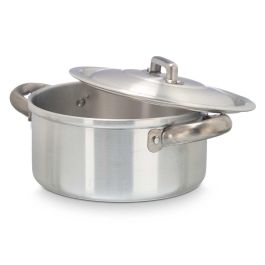 Kinvara Cacerola Aluminio 16 cm 1.5 L Plata Apta Gas Horno Lavavajillas
