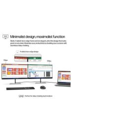 HP 724pn Monitor Series 7 Pro de 24 pulgadas WUXGA 16:10 con Precisión de Color, Marco Micro-Borde y Diseño Ergonómico