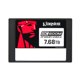 Kingston DC600M SSD Enterprise 7.68 TB 2.5" SATA III 3D TLC NAND para Servidor y Cargas de Trabajo Mixtas con PLP Precio: 1071.4999999. SKU: B1GKCVZYQR