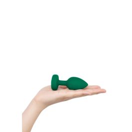 Plug Anal B-Vibe Vibrating Jewel Verde M/L