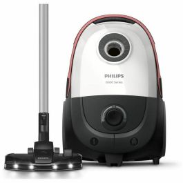 Philips XD6122/12 Aspirador cilíndrico con bolsa, 900 W, 4 L, Blanco polar Philips XD6122/12 Aspirador cilíndrico con bolsa, 900 W, 4 L, Blanco polar