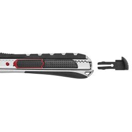 WEDO Cutter Safety 9 mm 2in1 TÜV geprüft silber/schwarz