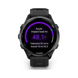 Garmin Forerunner 970 - Reloj Inteligente GPS Multideporte con Pantalla AMOLED Táctil de 47 mm en Titanio Negro/Amarillo, ANT+, Wifi, Monitor Cardiaco y 15 Días de Batería