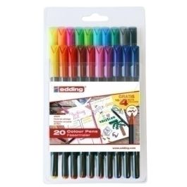 Rotulador Fibra Edding 1200 Estuche De 20 Precio: 12.68999963. SKU: B19VYAA72Q
