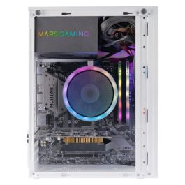 Mars Gaming MCCore Matx Minitorre Compacta RGB con Ventana, Compatible con Placas MicroATX y Mini-ITX