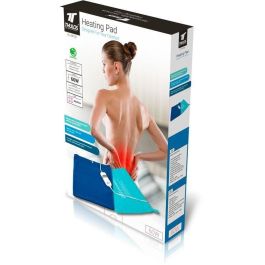 Thulos Almohadilla Térmica Eléctrica 60W para Espalda y Cuello 40x32 cm, 3 Temperaturas, Apagado Automático, Poliéster Lavable