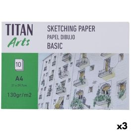 Papel de dibujo Titan Arts BASIC Blanco A4 10 Hojas (3 Unidades) Papel de dibujo Titan Arts BASIC Blanco A4 10 Hojas (3 Unidades) Precio: 7.49999987. SKU: B1BQ9B8SG3
