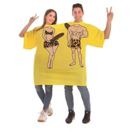 Disfraz adulto camiseta doble trogloditas talla l Precio: 18.49999976. SKU: B1EYX2VJ78