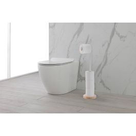 Confortime Portarrollos de Papel WC Inoxidable - 16 x 56-73 cm (6 Unidades)
