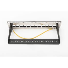 DIGITUS Patchpanel 1HE 12-Port Modular schw.