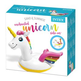 Intex Figura Hinchable Unicornio 198x140x97 cm (+ 3 Años)