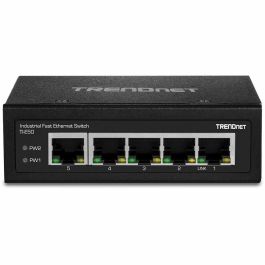 Switch Trendnet TI-E50 RJ-45 x 5 Negro