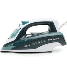 Orbegozo SV 2800 Plancha de Vapor 2800W con Suela Cerámica, 400ml Depósito, Antigoteo y Autolimpieza para Ropa