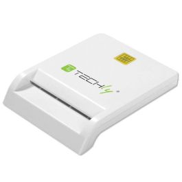 Techly Lector/Grabador de Tarjetas Inteligentes Compacto USB-C RTS5169 Blanco