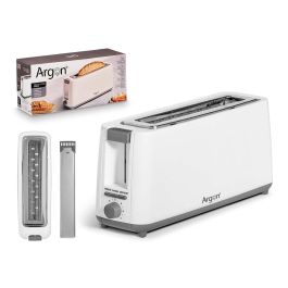 Tostadora Simple Larga Blanco Mate 900W Argon 38X17CM (6 Unidades) Precio: 119.50000051. SKU: B1CAGDHH7E