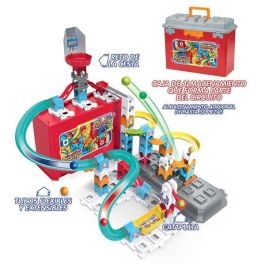 Vtech Marble Rush Caja de Almacenamiento Roja con Sonidos y Luces para Pistas de Canicas Plástico, Edad 4-10 Años