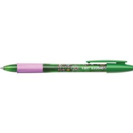 Boligrafo Bic Gelocity Illusion Borrable Verde (Set de 12) Precio: 27.59000013. SKU: B16SMYPPXN