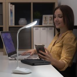 Lámpara LED de Mesa Recargable Táctil Lum2Go InnovaGoods Lámpara LED de Mesa Recargable Táctil Lum2Go InnovaGoods