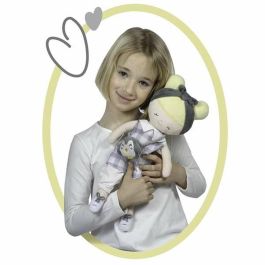 Decuevas Silla de Muñeca 2x1 con Muñeca Cuerpo Blando, Apta Muñecas hasta 50 cm