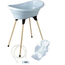 Thermobaby Bañera Termobaby 5 en 1 Bañera de flores azules - Hecha en Francia Precio: 109.50000028. SKU: S7183417